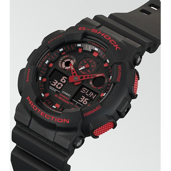 ga-100bnr-1aer G-shock Black Red