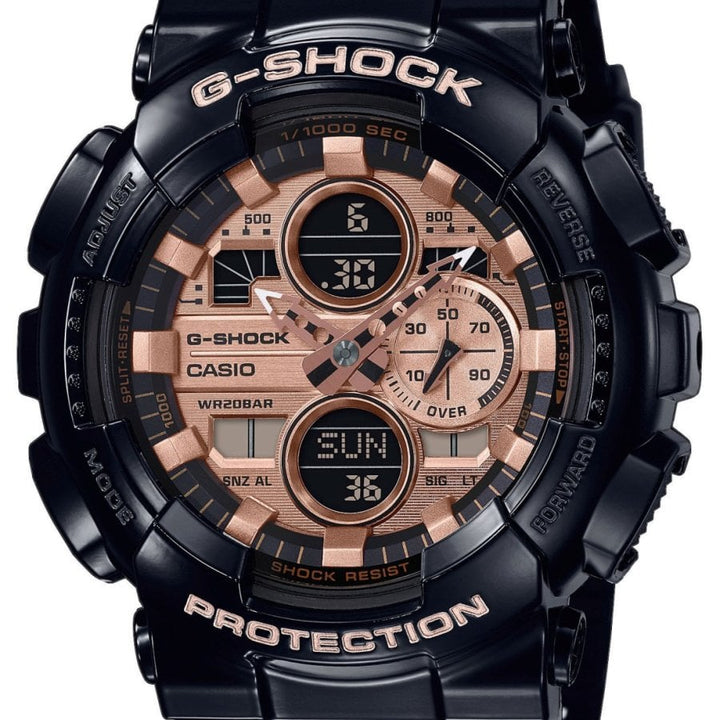 GA-140GB-1A2ER G-SHOCK BLACK/ROSE GOLD