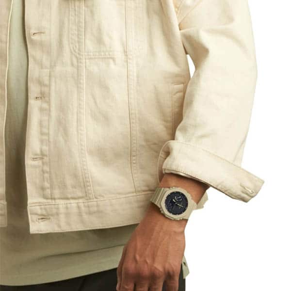 GA-2100-5AER G-Shock Sand Black Dial