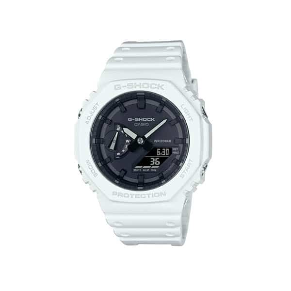 ga-2100-7aer G-shock bianco quadrante nero