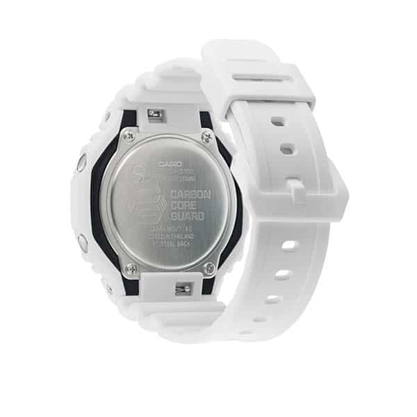 ga-2100-7aer G-Shock white black dial