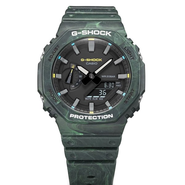 ga-2100fr-3aer G-shock Green