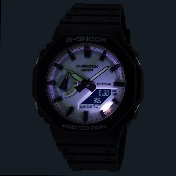 GA-2100HD-8AER G-Shock Men's White Dial
