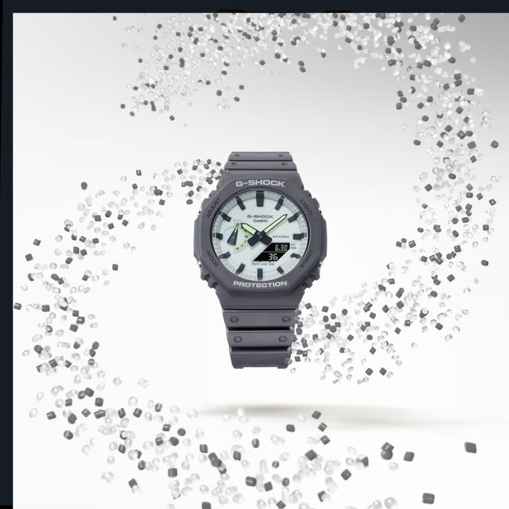 GA-2100HD-8AER G-Shock Men's White Dial