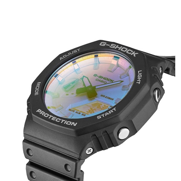 ga-2100sr-1aer G-shock multicolor dial