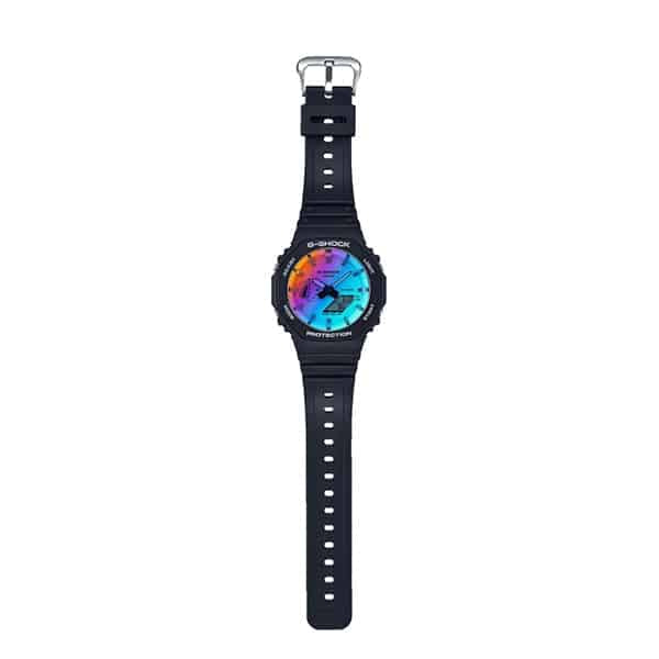 ga-2100sr-1aer G-shock multicolor dial