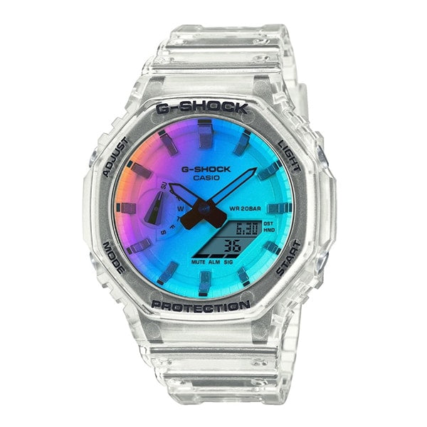 ga-2100srs-7aer G-shock quadrante multicolor