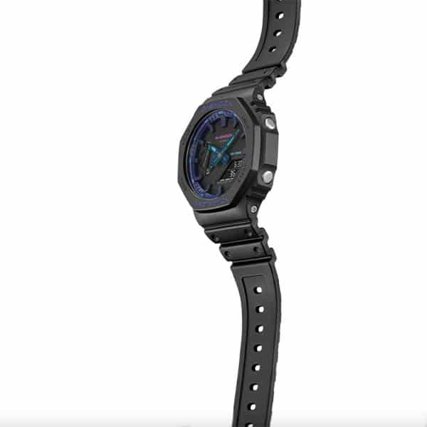 GA-2100VB-1AER g-shock purple details