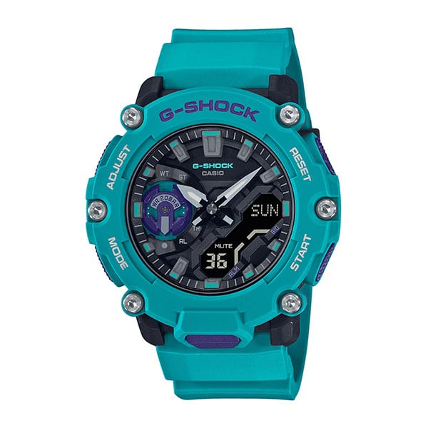 GA-2200-2AER G-SHOCK AZZURRO