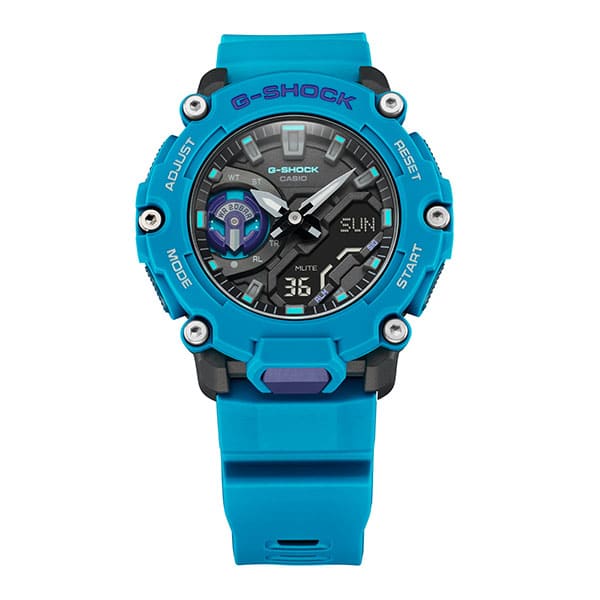 GA-2200-2AER G-SHOCK AZZURRO