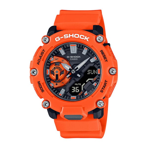 GA-2200M-4AER G-SHOCK ARANCIONE