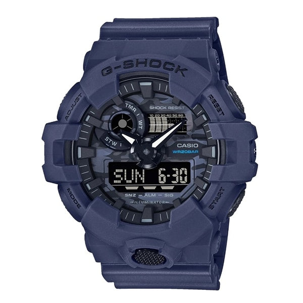 ga-700ca-2aer G-shock camouflage blu