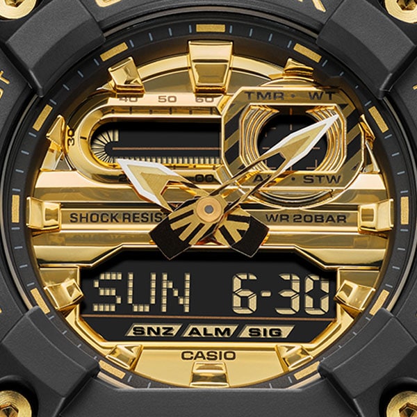 GA-900AG-1AER G-SHOCK GOLD DIAL
