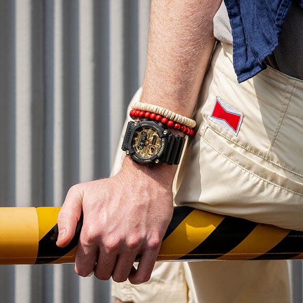 GA-900AG-1AER G-SHOCK GOLD DIAL