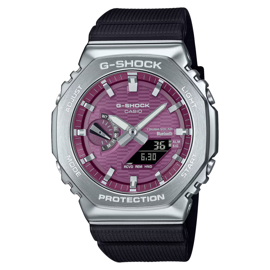 gbm-2100a-4ber g-shock uomo quadrante bordeaux cin