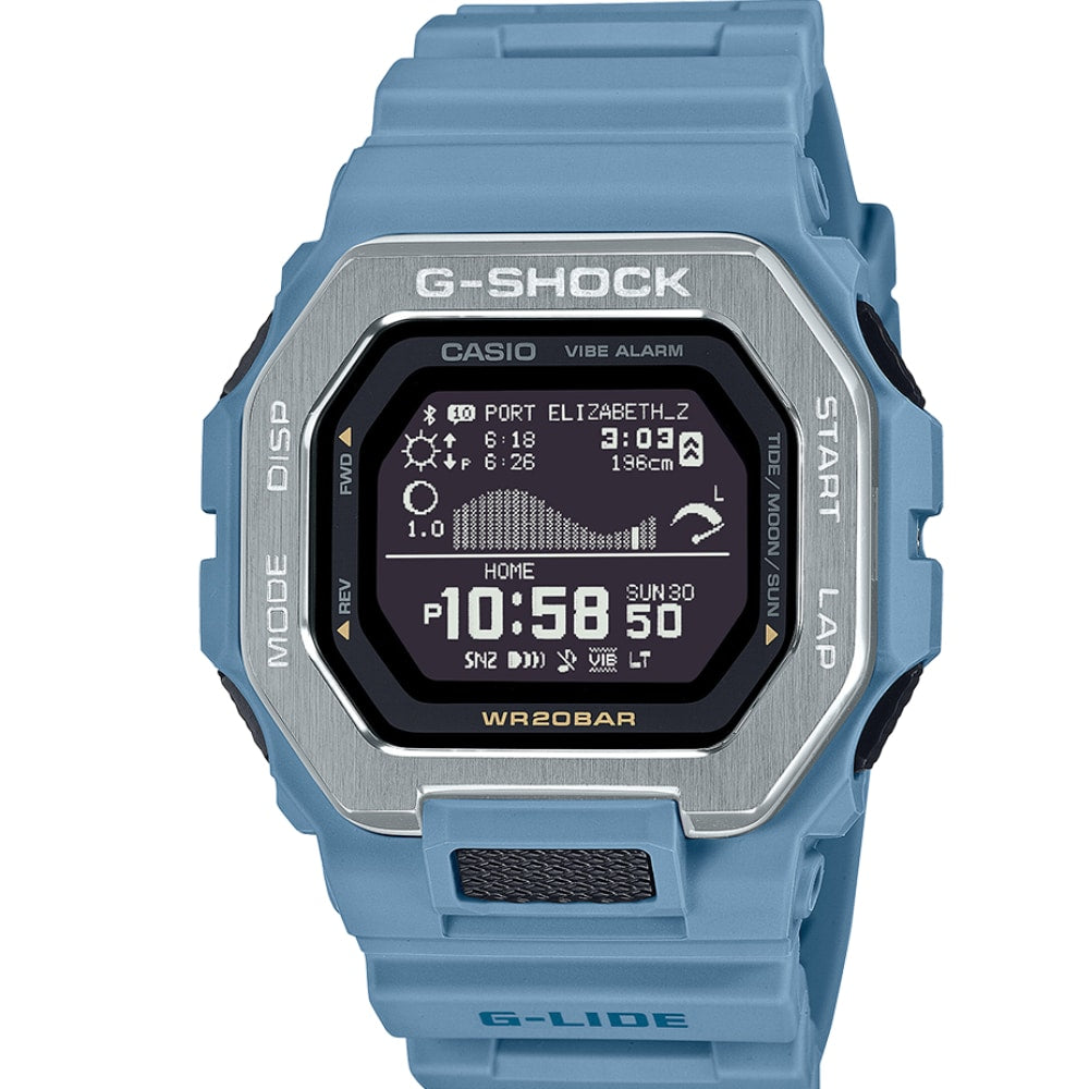 gbx-100-2aer g-shock men's digital blue