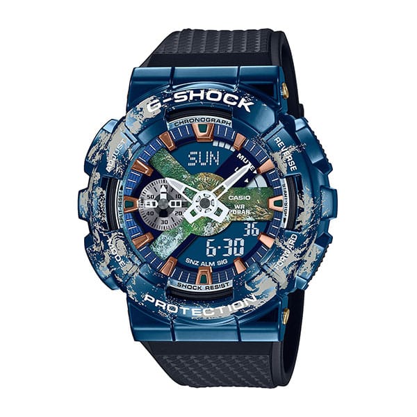 gm-110earth-1aer G-shock inspired by the colors of the