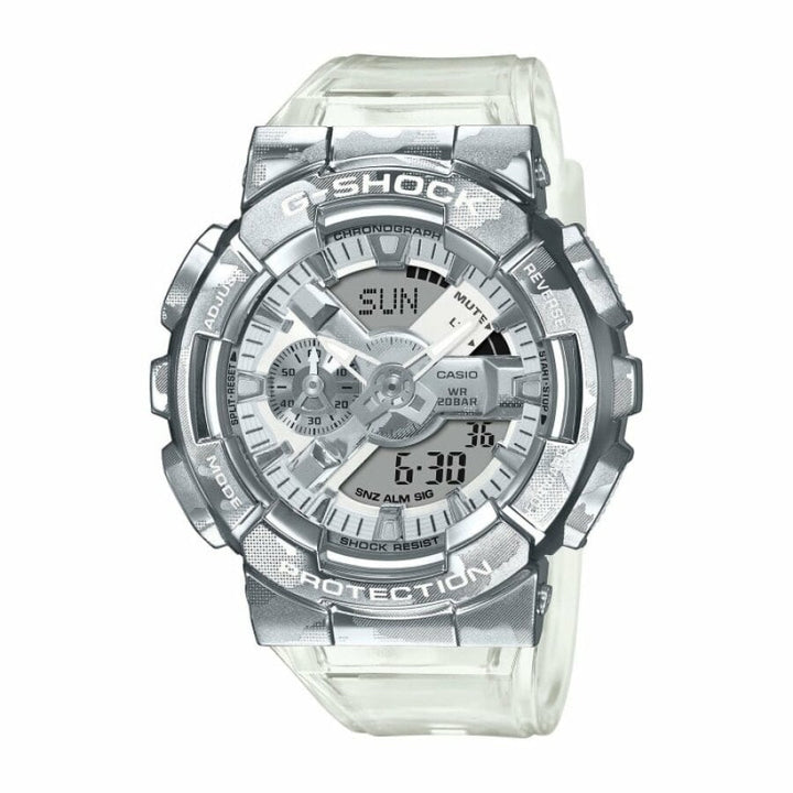 GM-110SCM-1AER G-SHOCK CAMOUFLAGE TRASPARENTE