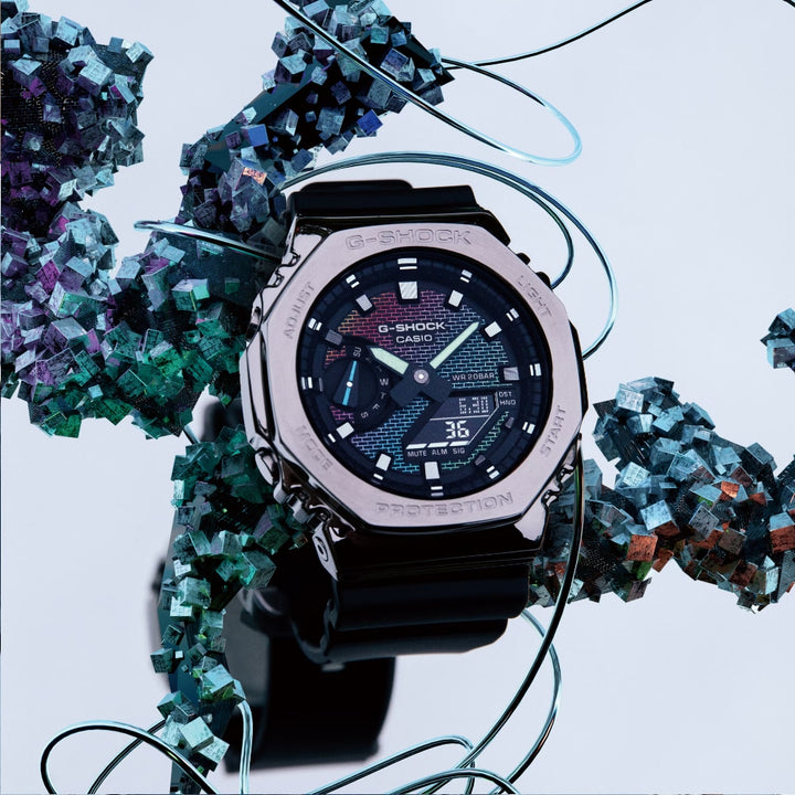 GM-2100RW-1AER G-SHOCK MEN'S WITH RUBBER STRAP