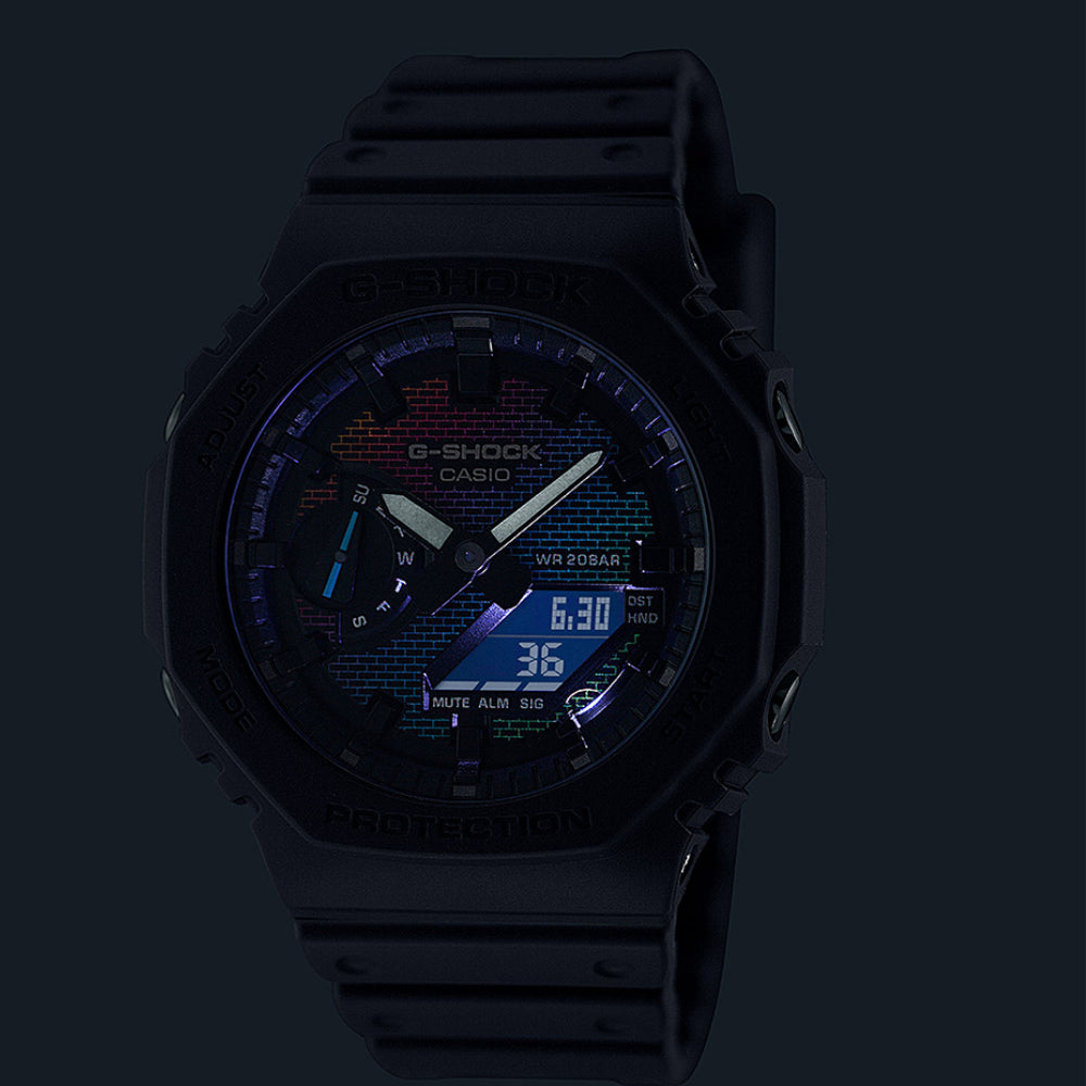 GM-2100RW-1AER G-SHOCK MEN'S WITH RUBBER STRAP