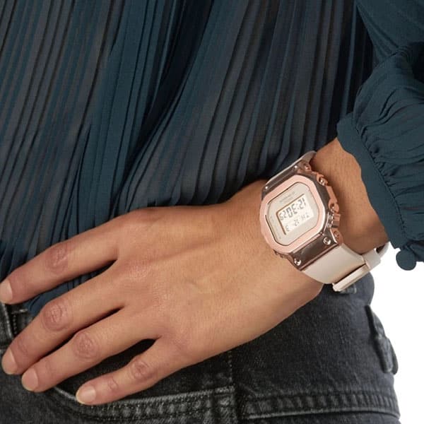 Casio G-Shock Women's GM-S5600PG-4ER Rose Gold Steel
