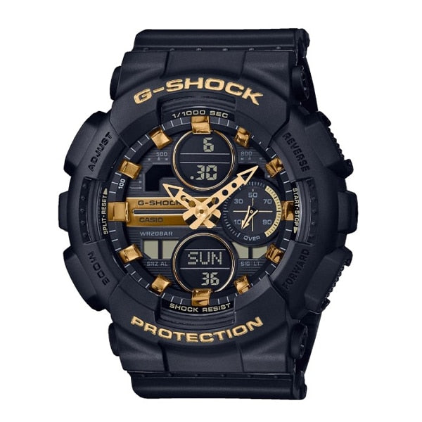 gma-s140m-1aer g-shock quadrante nero con indici d