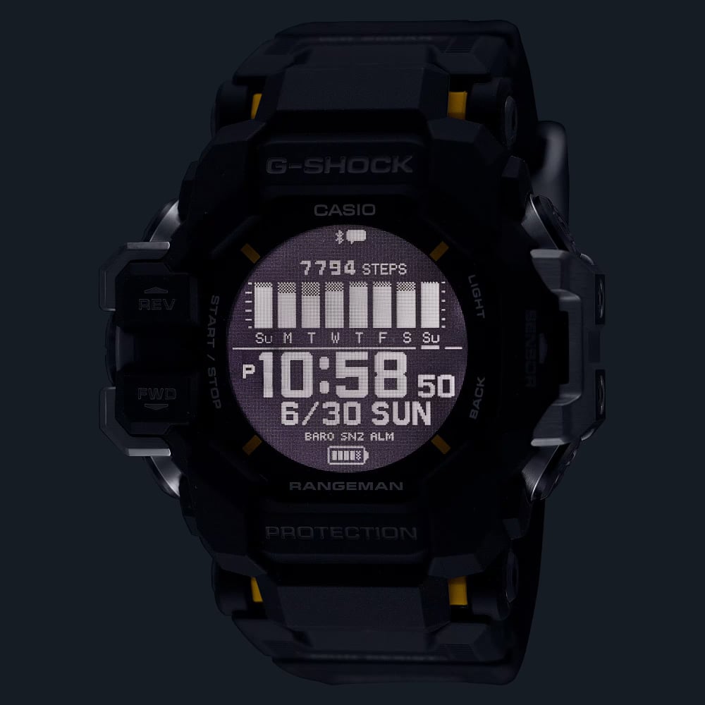 gpr-h1000-1er g-shock men's black dial