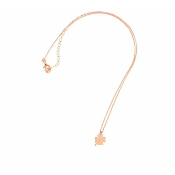 GR1SOGGMICQUA GIROCOLLO CON QUADRIFOGLIO ARGENTO 925