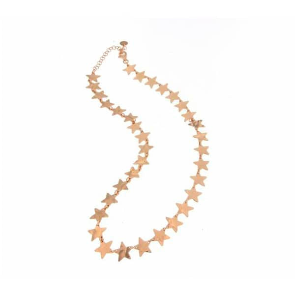 GRMT01 COLLANA ARGENTO 925 CON STELLE