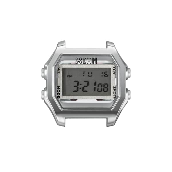 IAM-022 IAM MEDIUM SS CASE TRANSPARENT GLASS