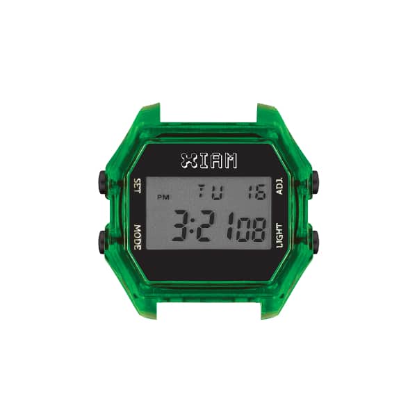 IAM-033 I AM MEDIUM GREEN CASE + BLACK