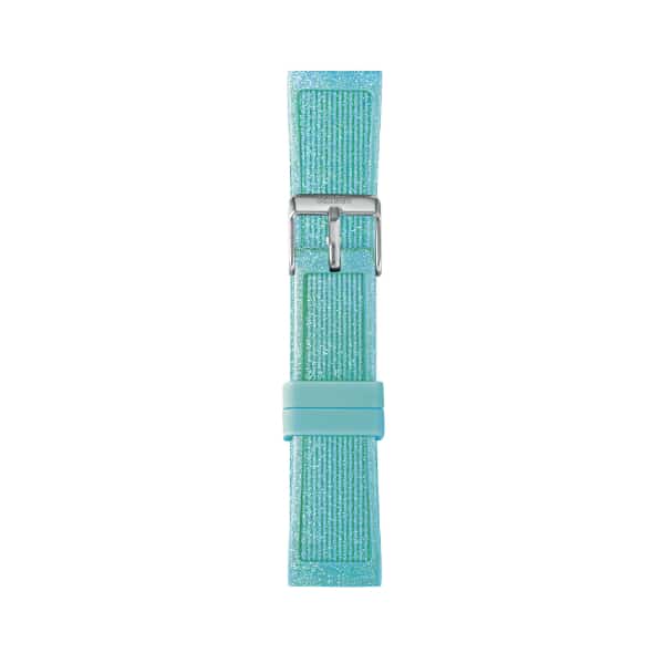 IAM-217 I AM MEDIUM GLITTER GREEN SILICON STRAP