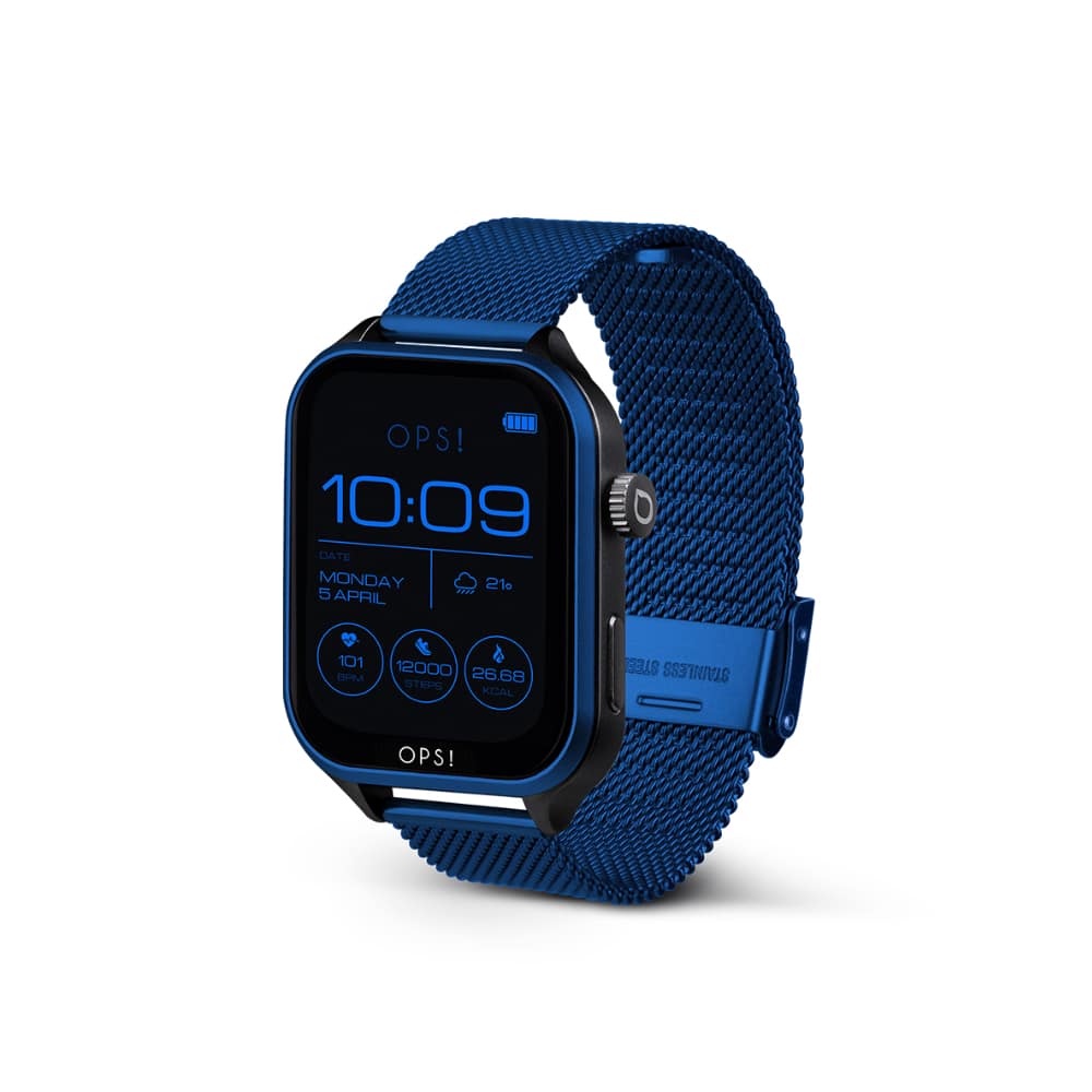 opssw-49 smartwatch CALL con cinturino maglia mila