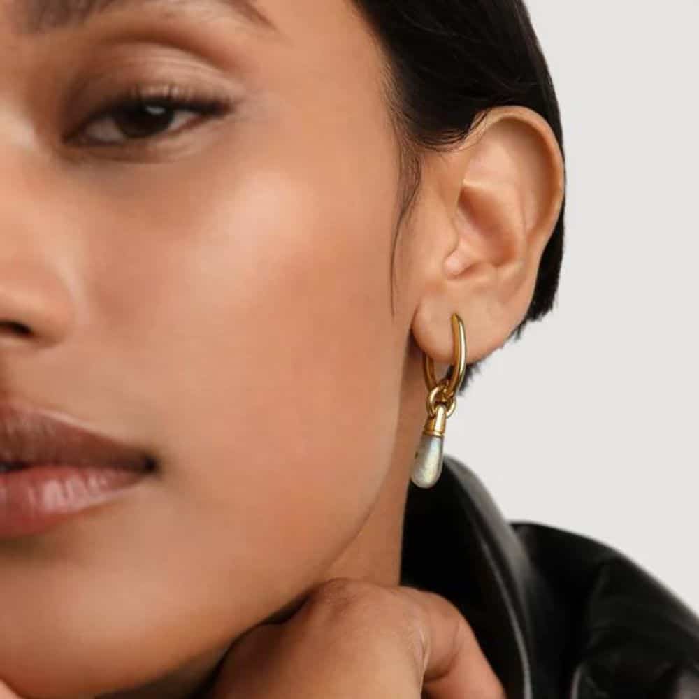 pg01-096-u orecchino a cerchio singolo labradorite