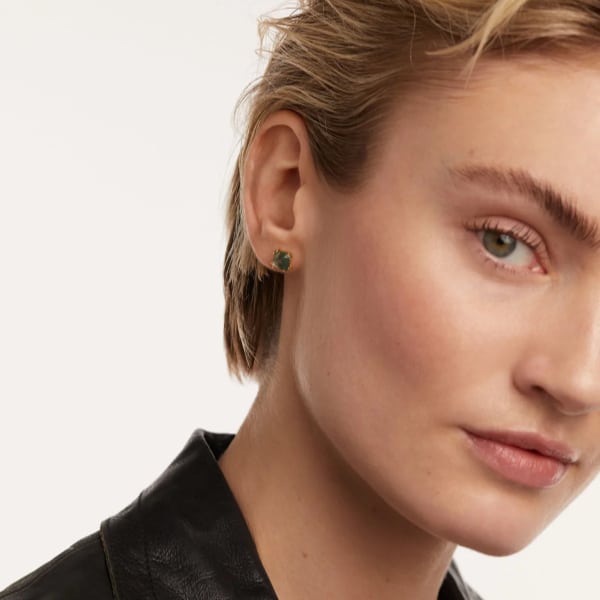 pg01-656-u Suki moss agate single earrings