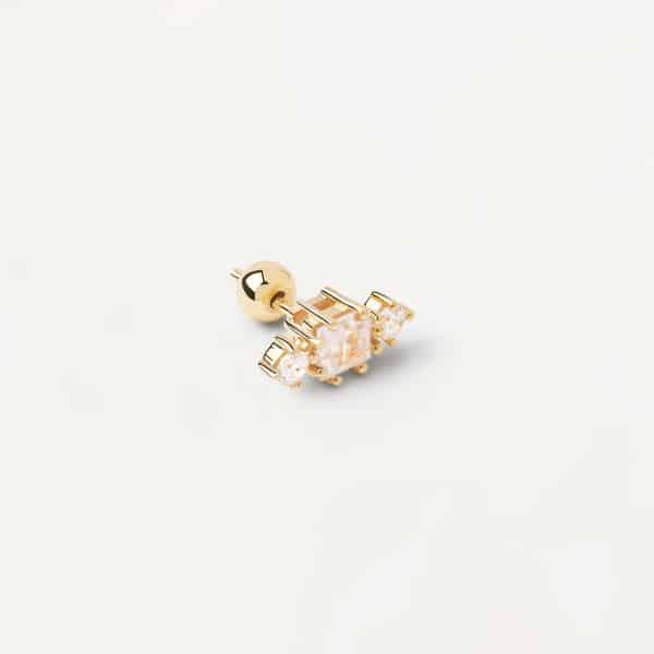 pg01-734-u Lyn Single Gold Earrings