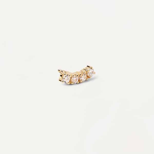 pg01-749-u Uma Single Gold Earrings