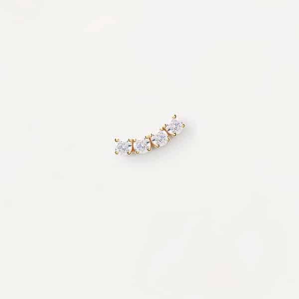 pg01-749-u Uma Single Gold Earrings