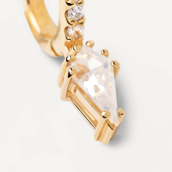 Manila Single Gold Earrings