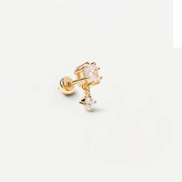 pg01-776-u Eli single gold earrings