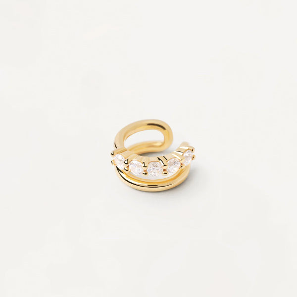 Alexia gold ear cuff