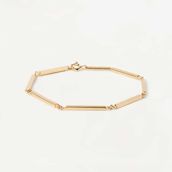 pu01-405-u Bar Chain Bracelet
