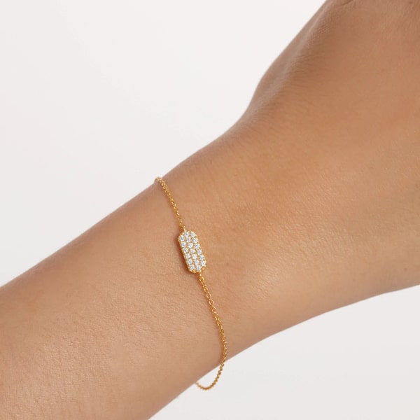 pu01-415-u Icy gold Bracelet