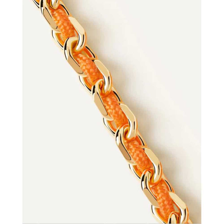 pu01-686-u pdp adjustable rope tangerine bracelet