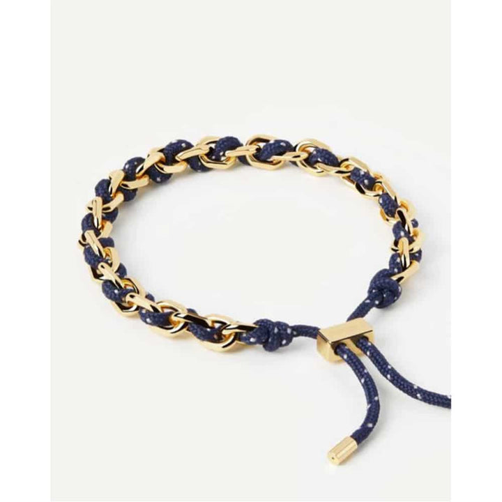 pu01-687-u pdp adjustable rope midnight bracelet