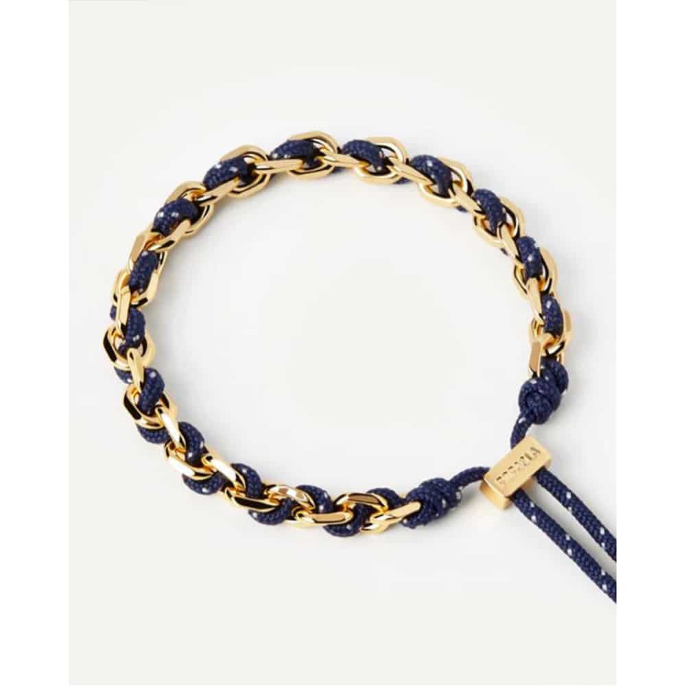 pu01-687-u pdp adjustable rope midnight bracelet