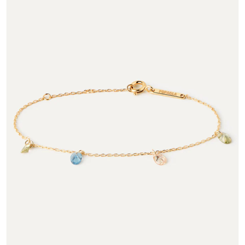 pu01-790-u bloom silver bracelet
