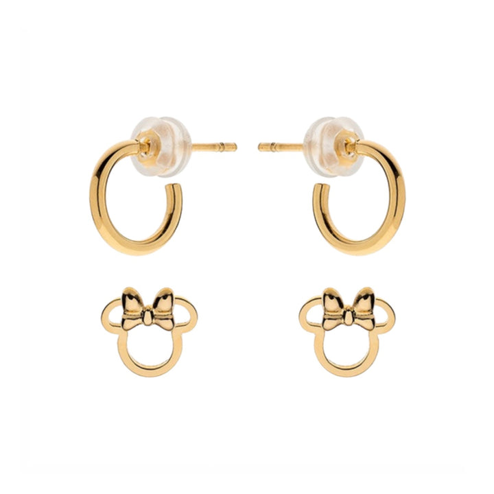 Orecchini doppi Minni cerchio