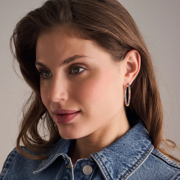 Ellisse medio earrings