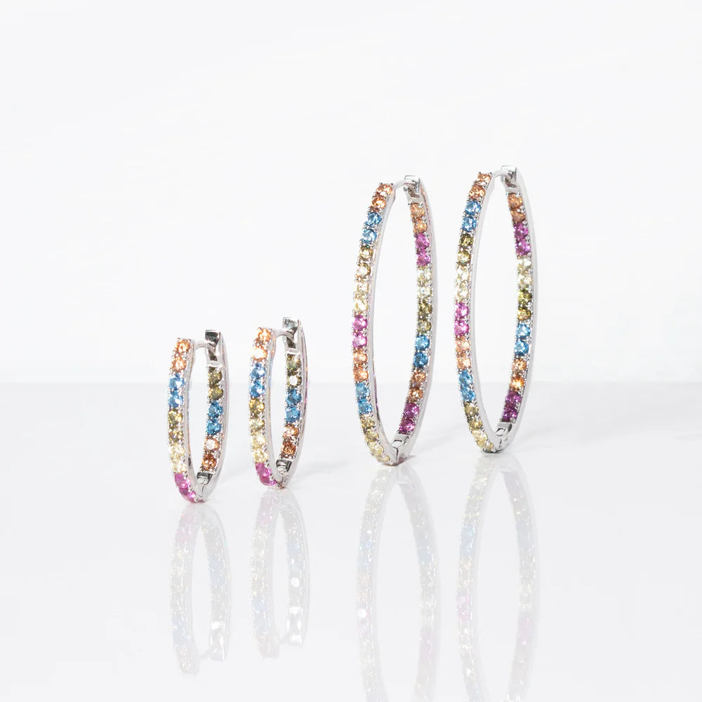 Ellisse medio earrings